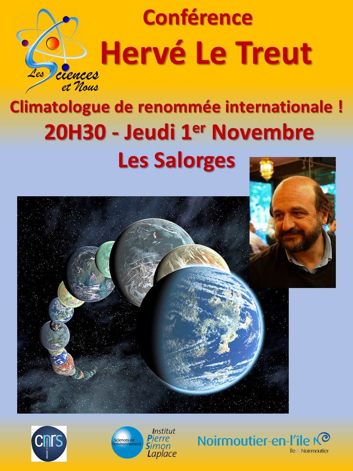 Festival des Sciences de Noirmoutier – La Conférence de Hervé Le Treut
