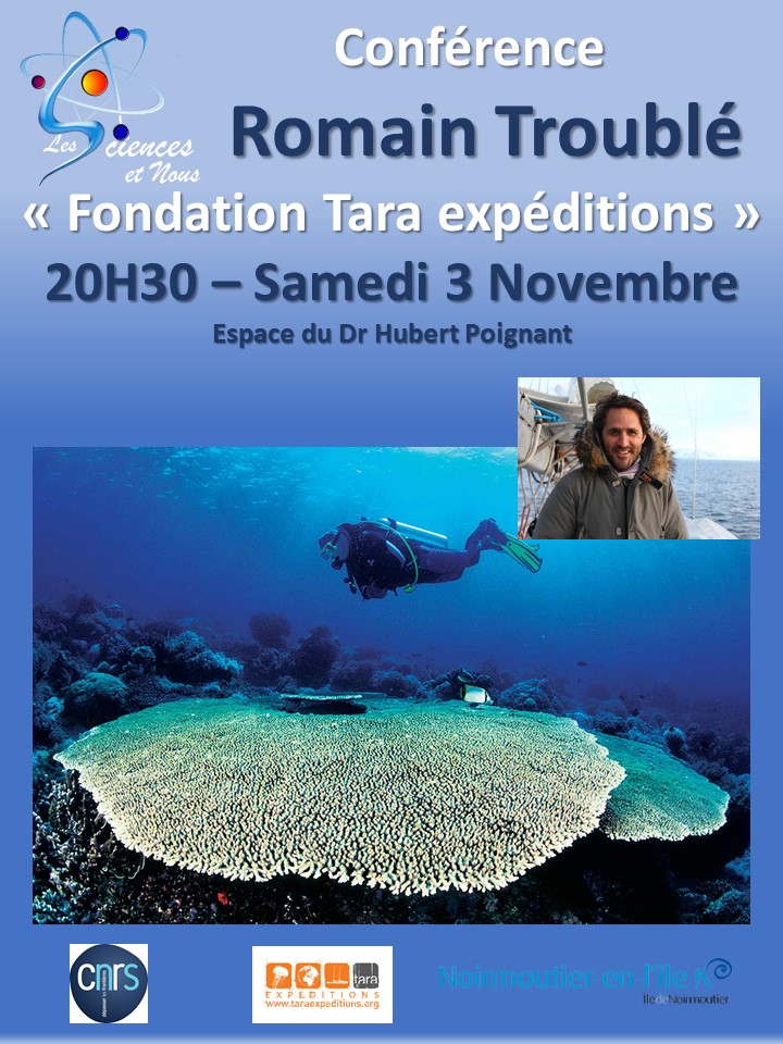 Festival des Sciences de Noirmoutier – La Conférence de Romain Troublé