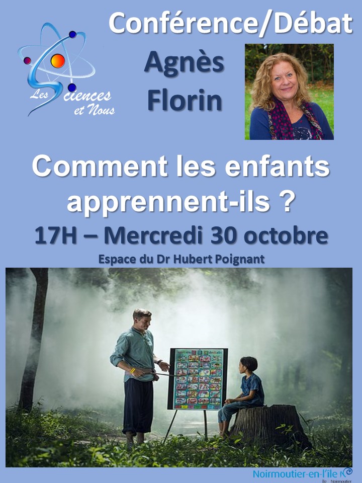 30 octobre : 17h   Comment les enfants apprennent-ils ?