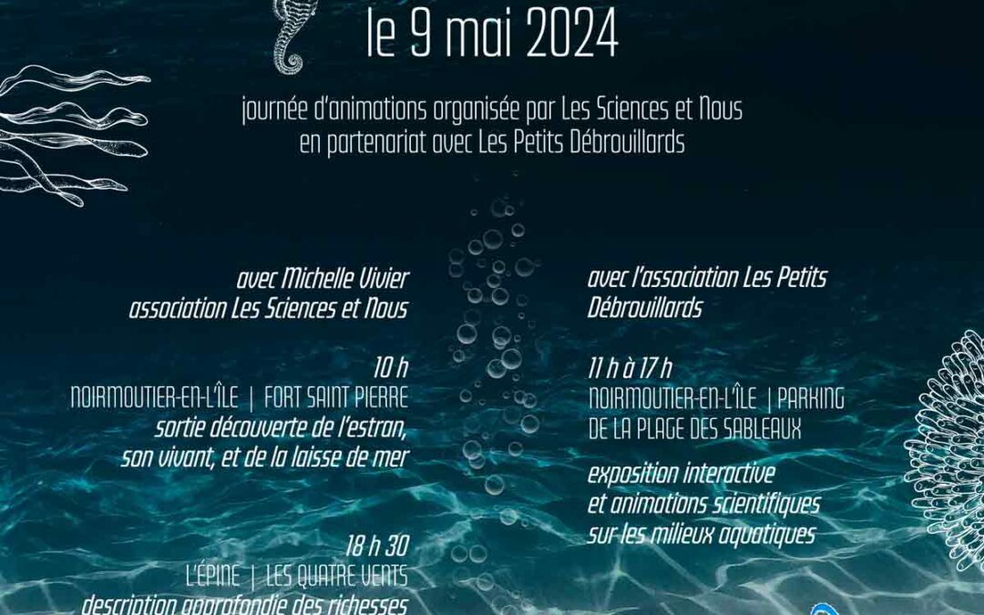 Jeudi 9 mai 2024 | Journée « 20000 Lieux aquatiques »