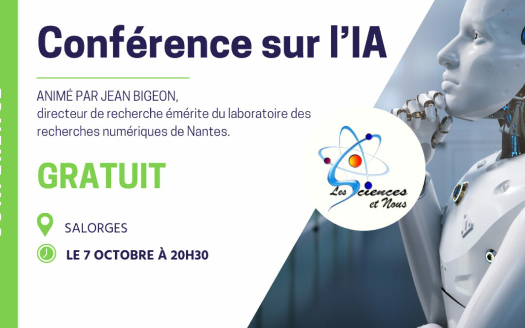 Conférence sur l’IA : L’Intelligence Artificielle dans notre quotidien
